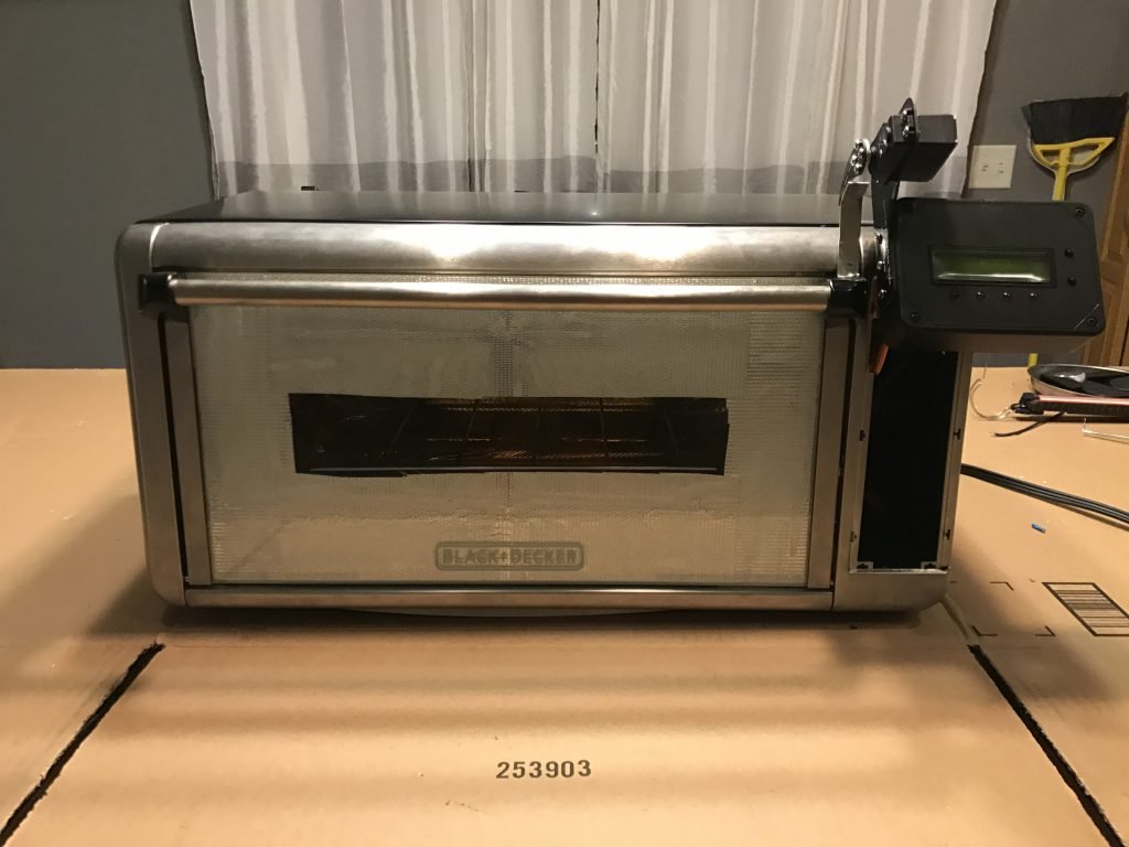 Finished reflow oven