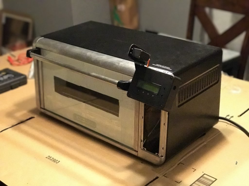 Finished reflow oven